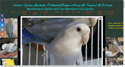 Desktop Screenshot of lovebirdsaviary.com